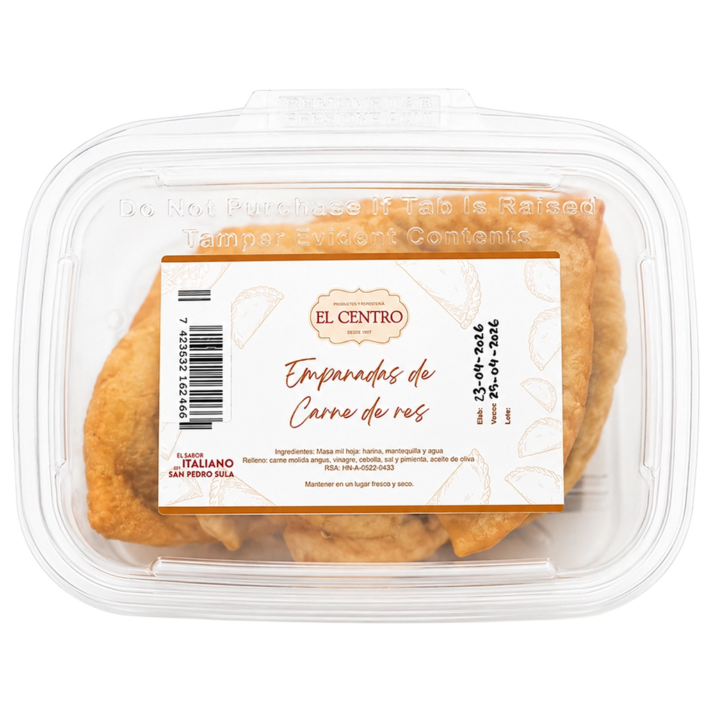El Centro Empanada de Carne 180g
