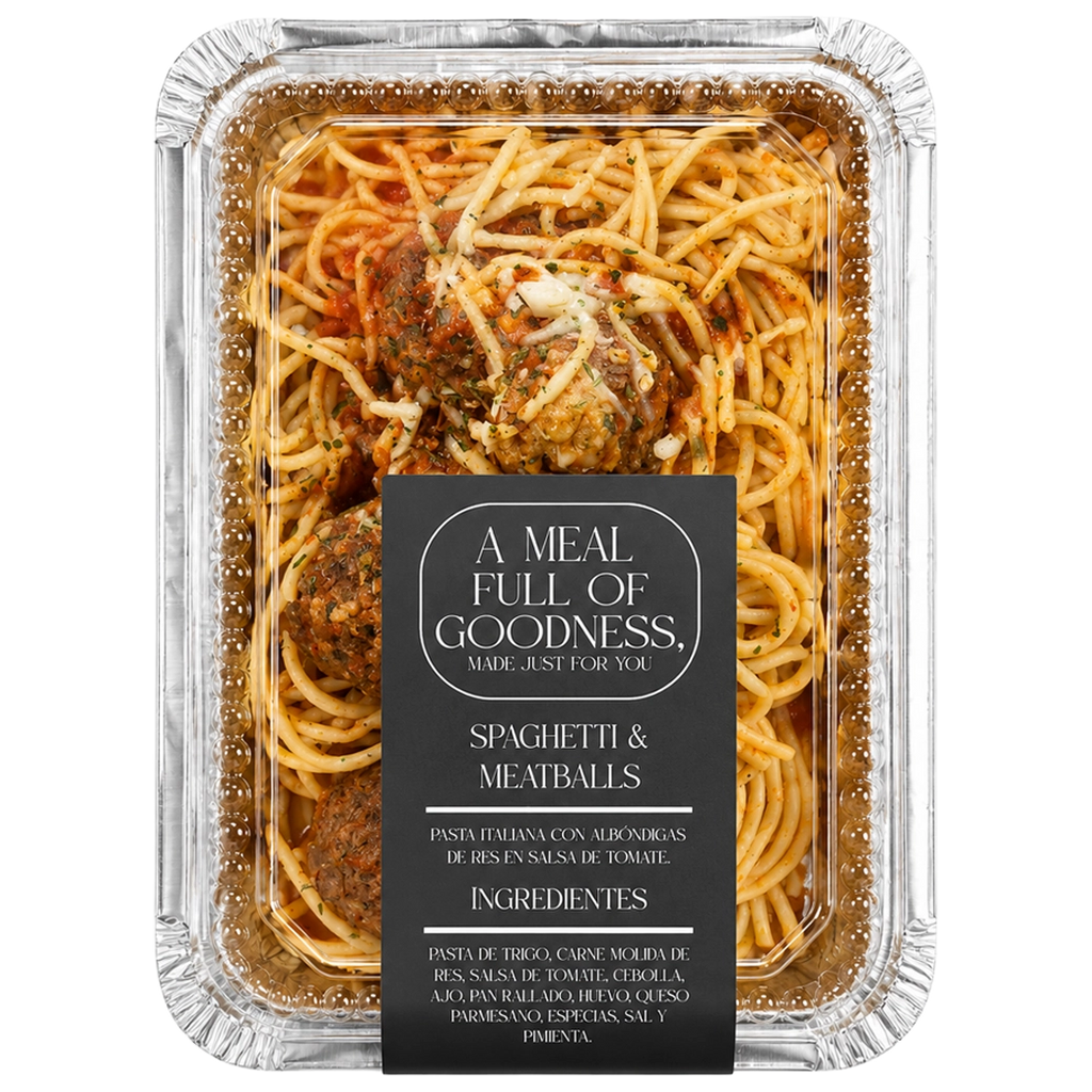 SANSUR Spaghetti and Meatballs Un