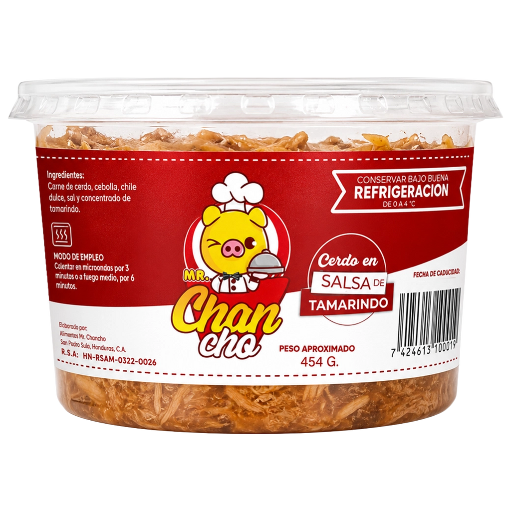 PULLED PORK En SalsaTamarindo XLB