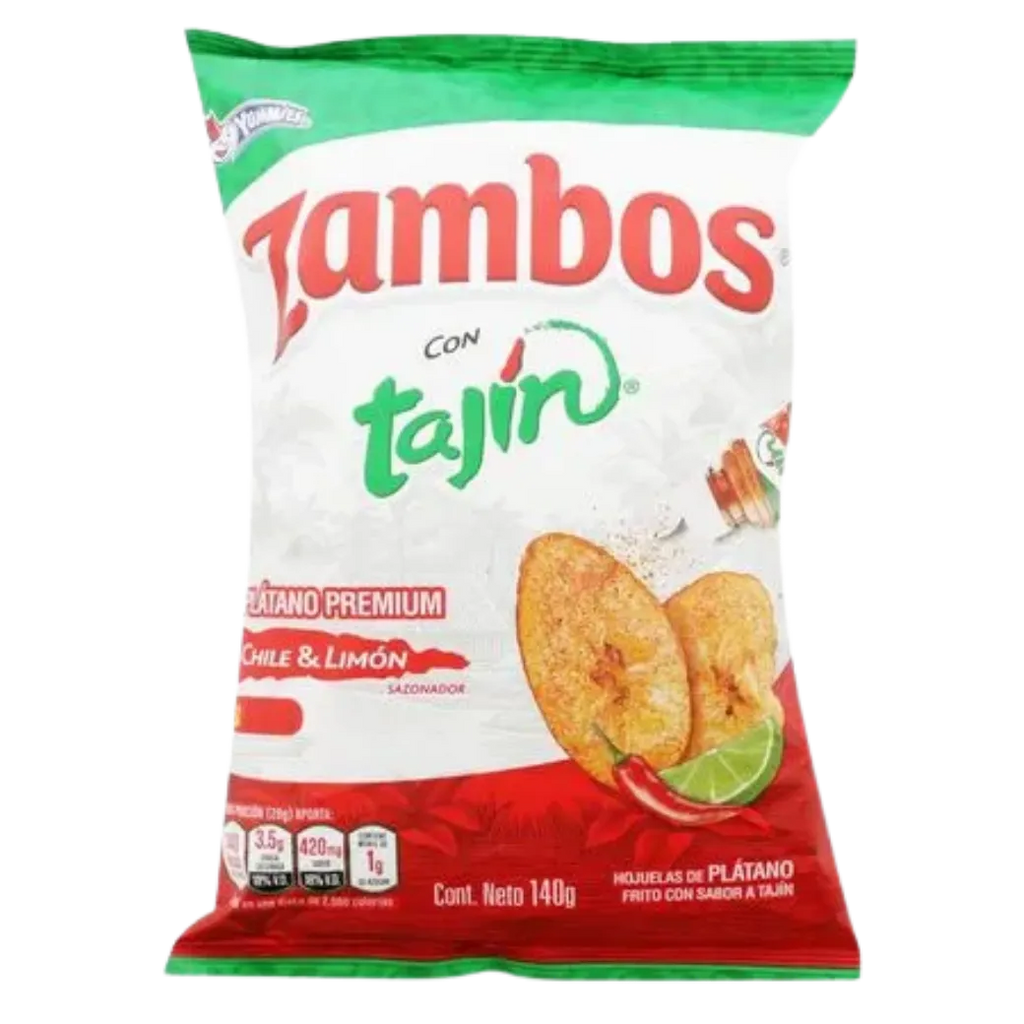 ZAMBOS Platano Tajin 140gr