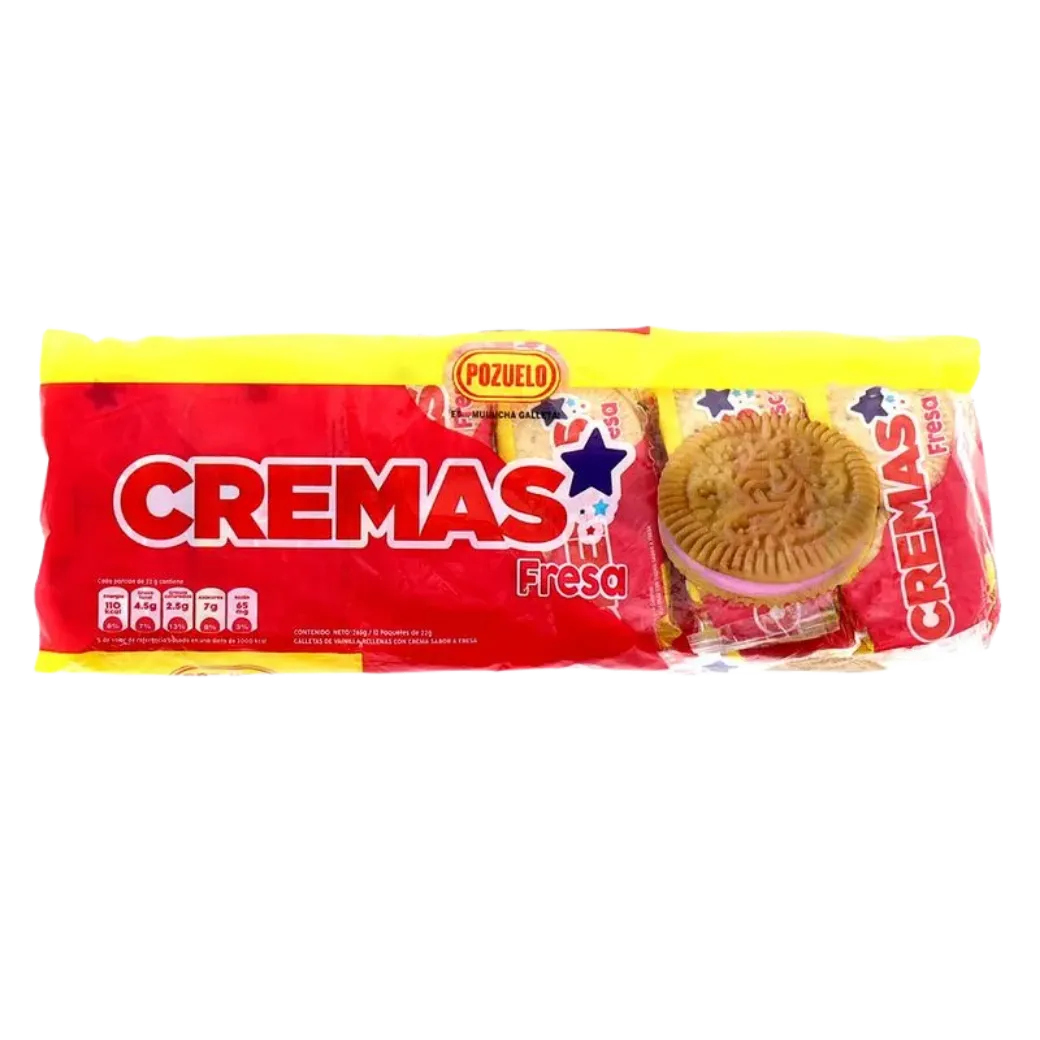 POZUELO Cremas Fresa 300g