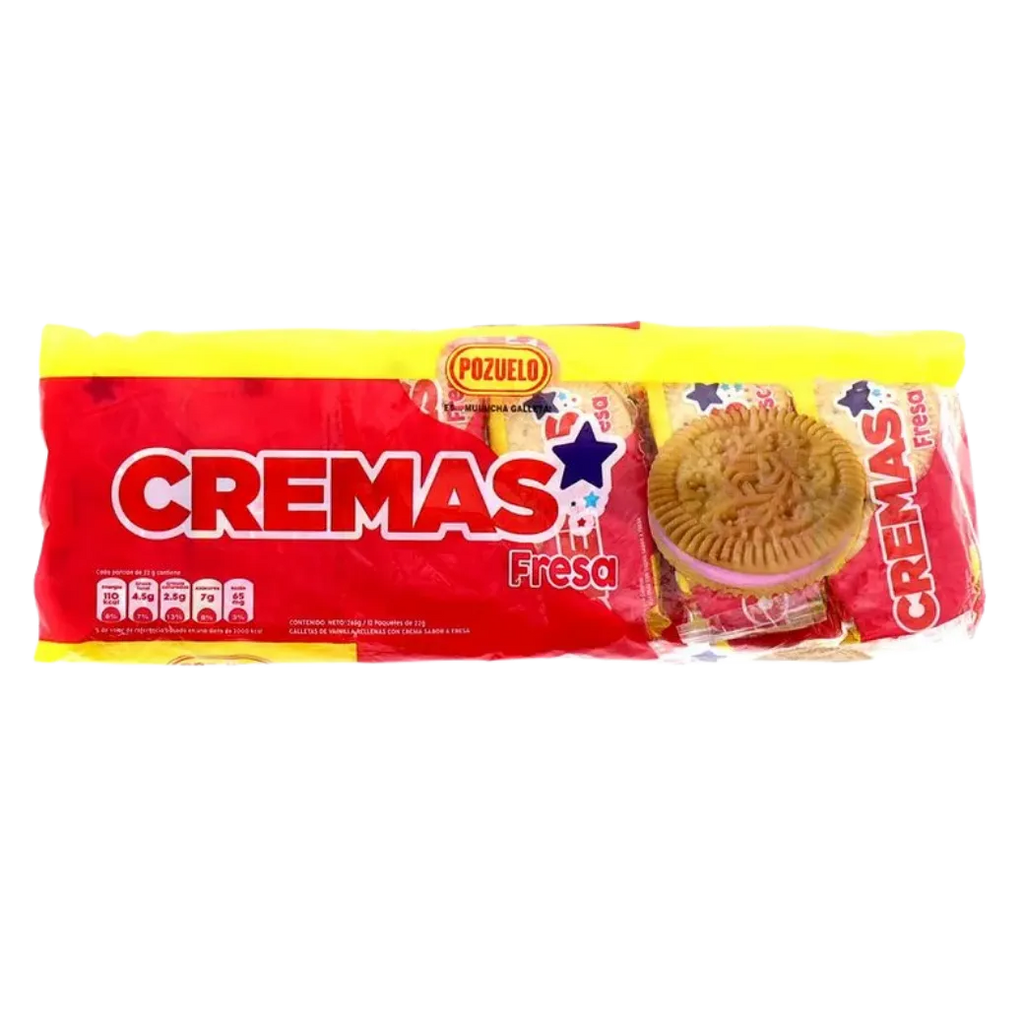 POZUELO Cremas Fresa 300g