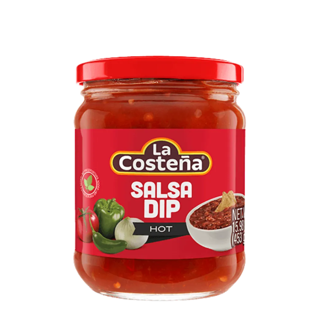 LA COSTEÑA Salsa DIP Hot 453g