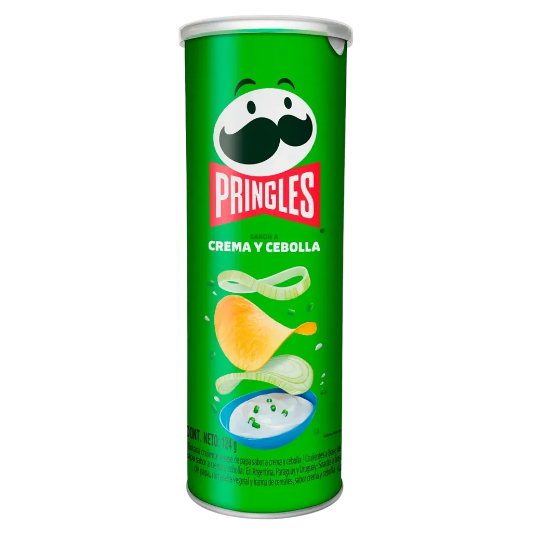 PRINGLES CremaYCebolla 124gr