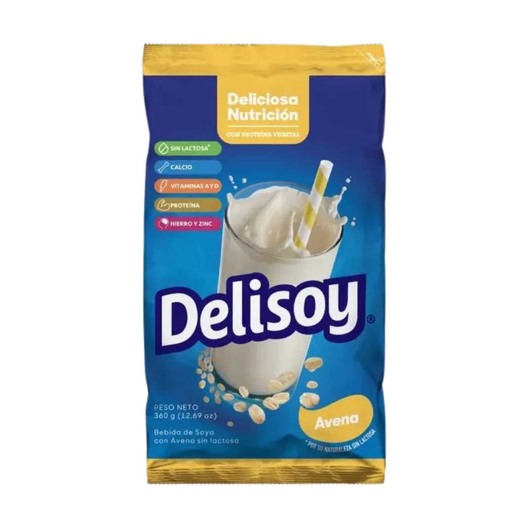DELISOYA Avena S/Lactosa 360g
