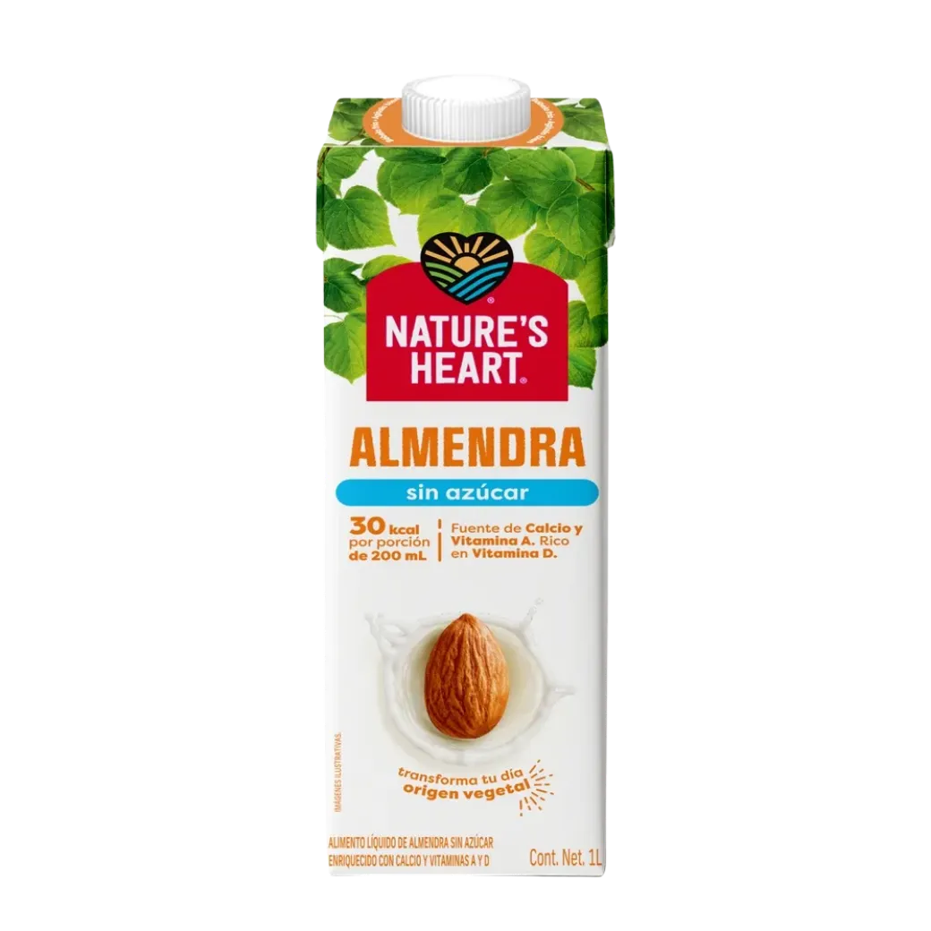 NATURE'S H Leche Almendra S/A 1LT