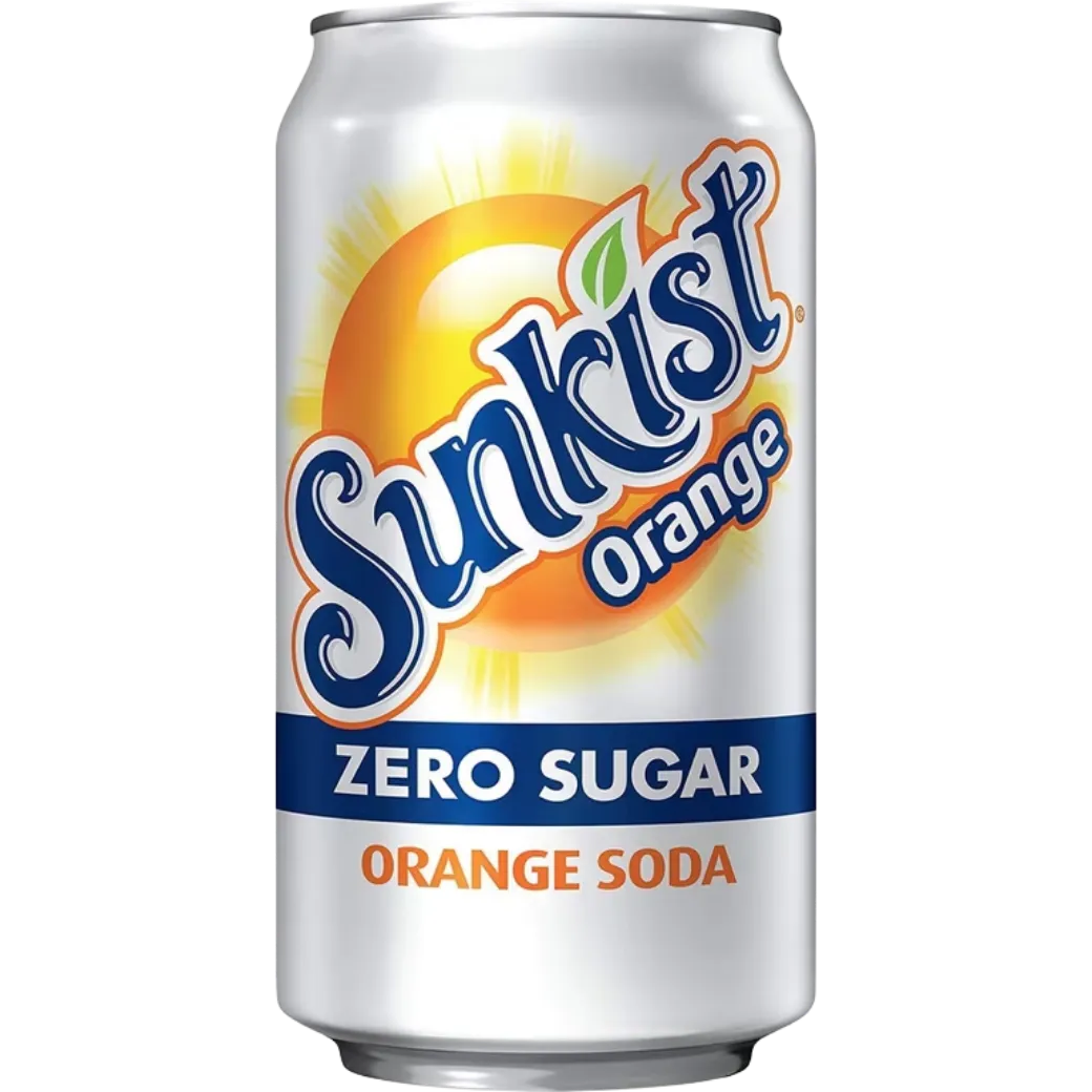 Sunkist OrangeZeroSugar 12 oz