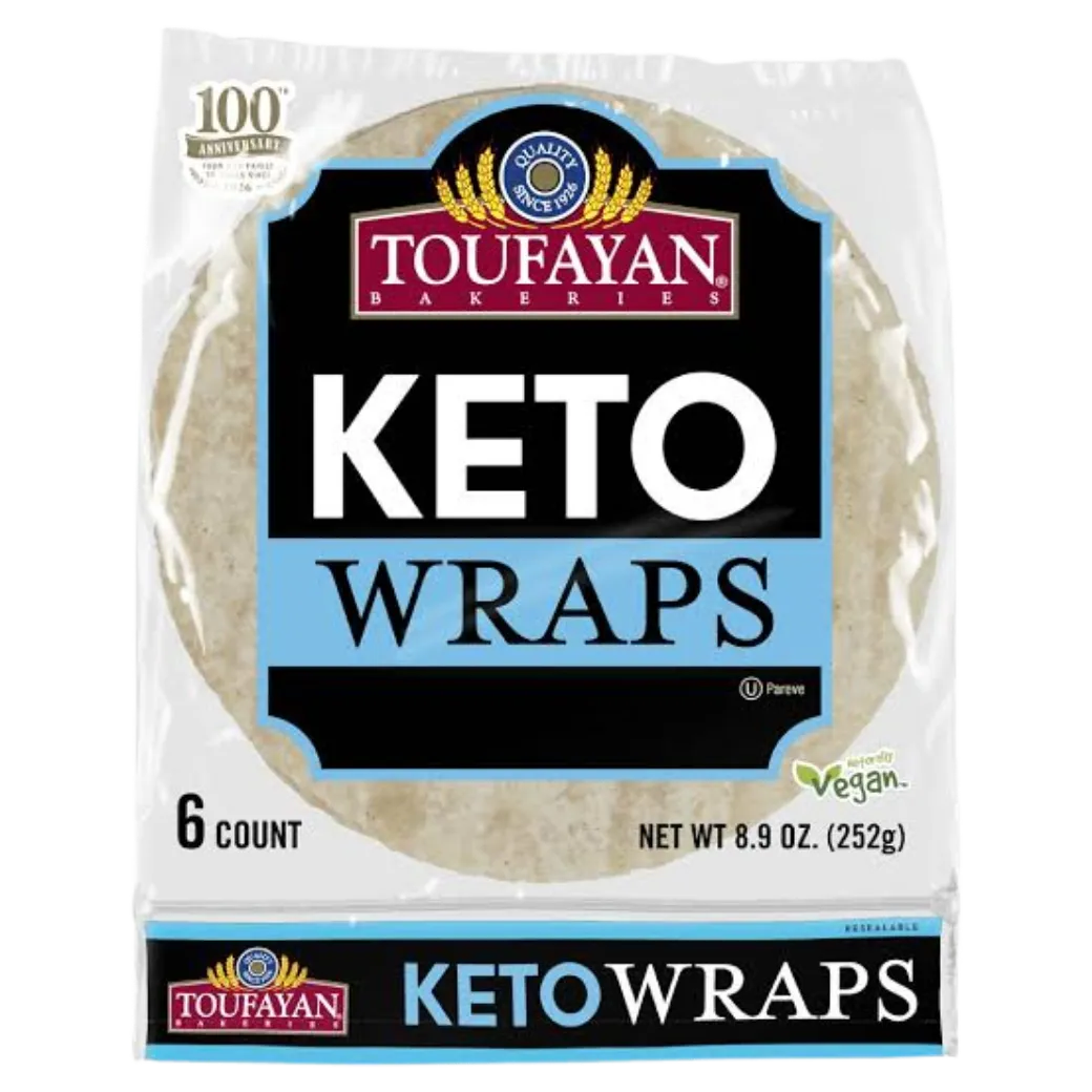 TOUFAYAN Keto Wraps 9.8oz