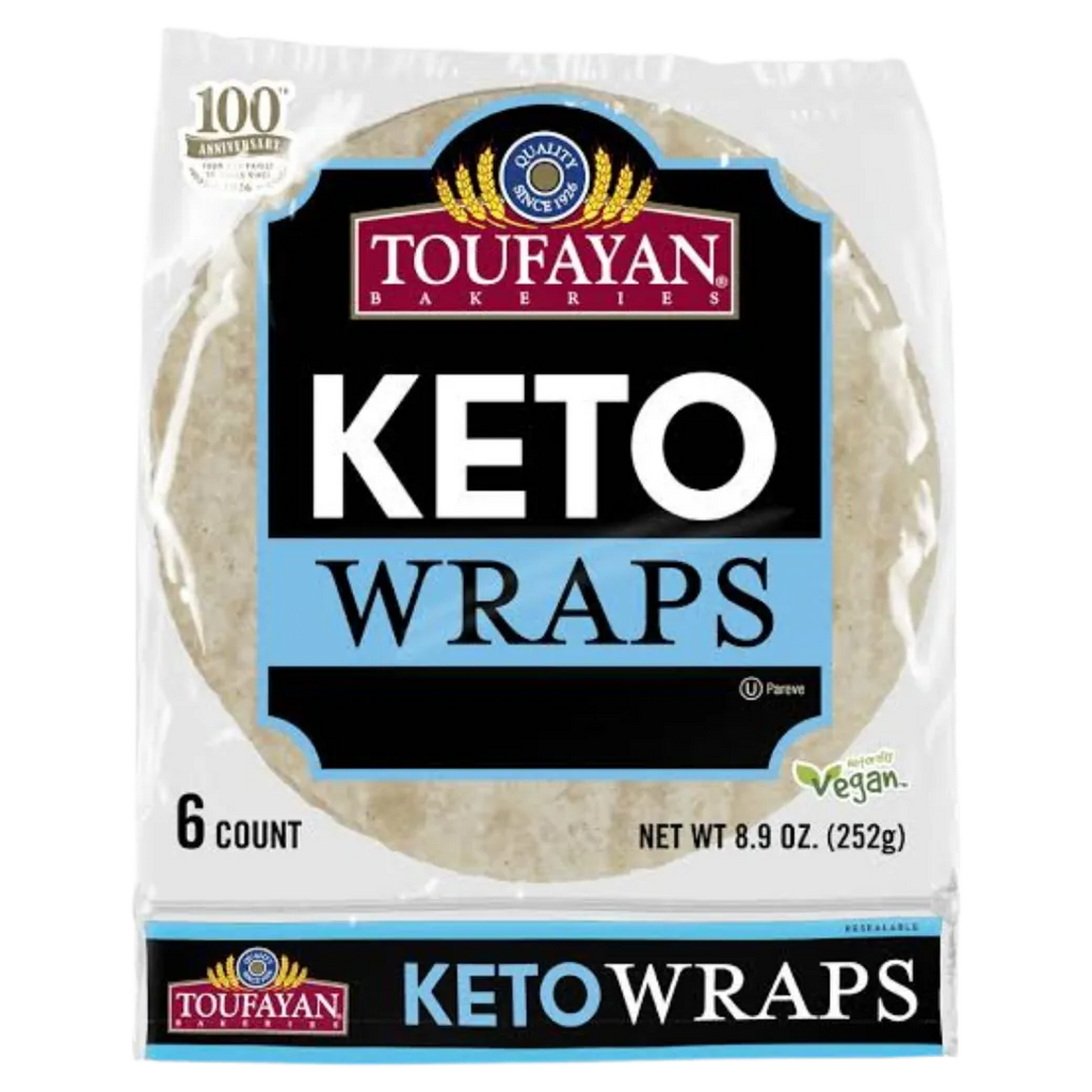 TOUFAYAN Keto Wraps 9.8oz