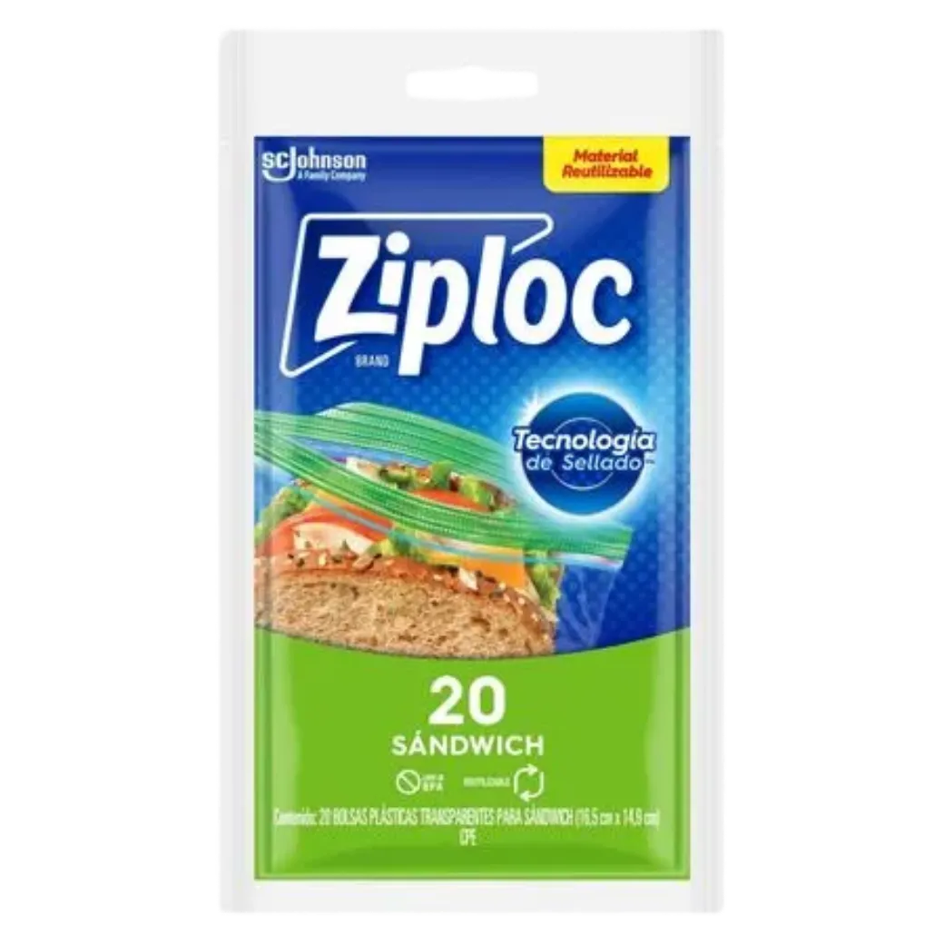 ZIPLOC SandwichEconoPack20Und