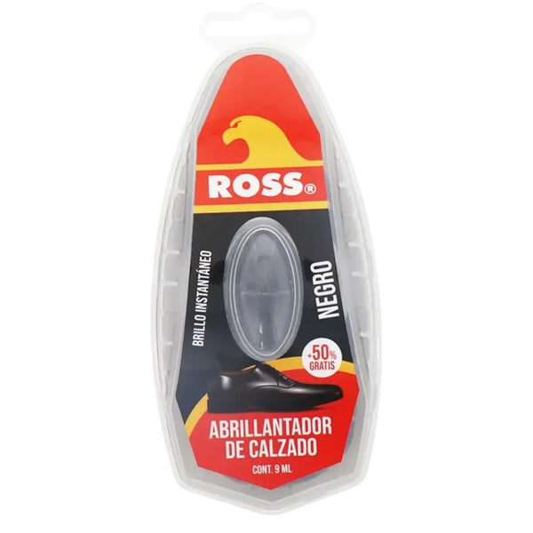 Ross Abrillantador Negro Calzado9ml