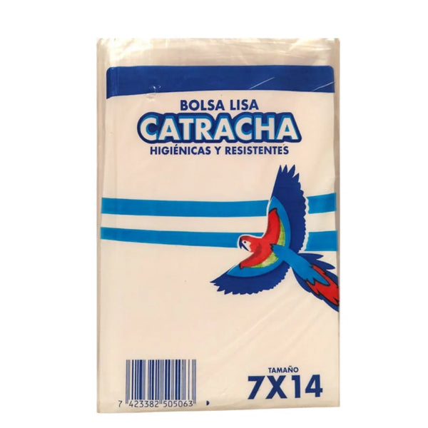 Catracha Bolsa Lisa Natural 7x14