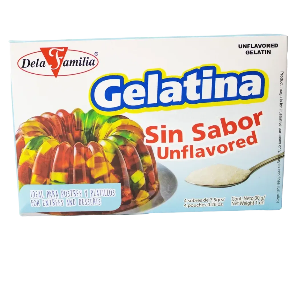 DE LA FAMILIA Gelatina S/Sabor 30g