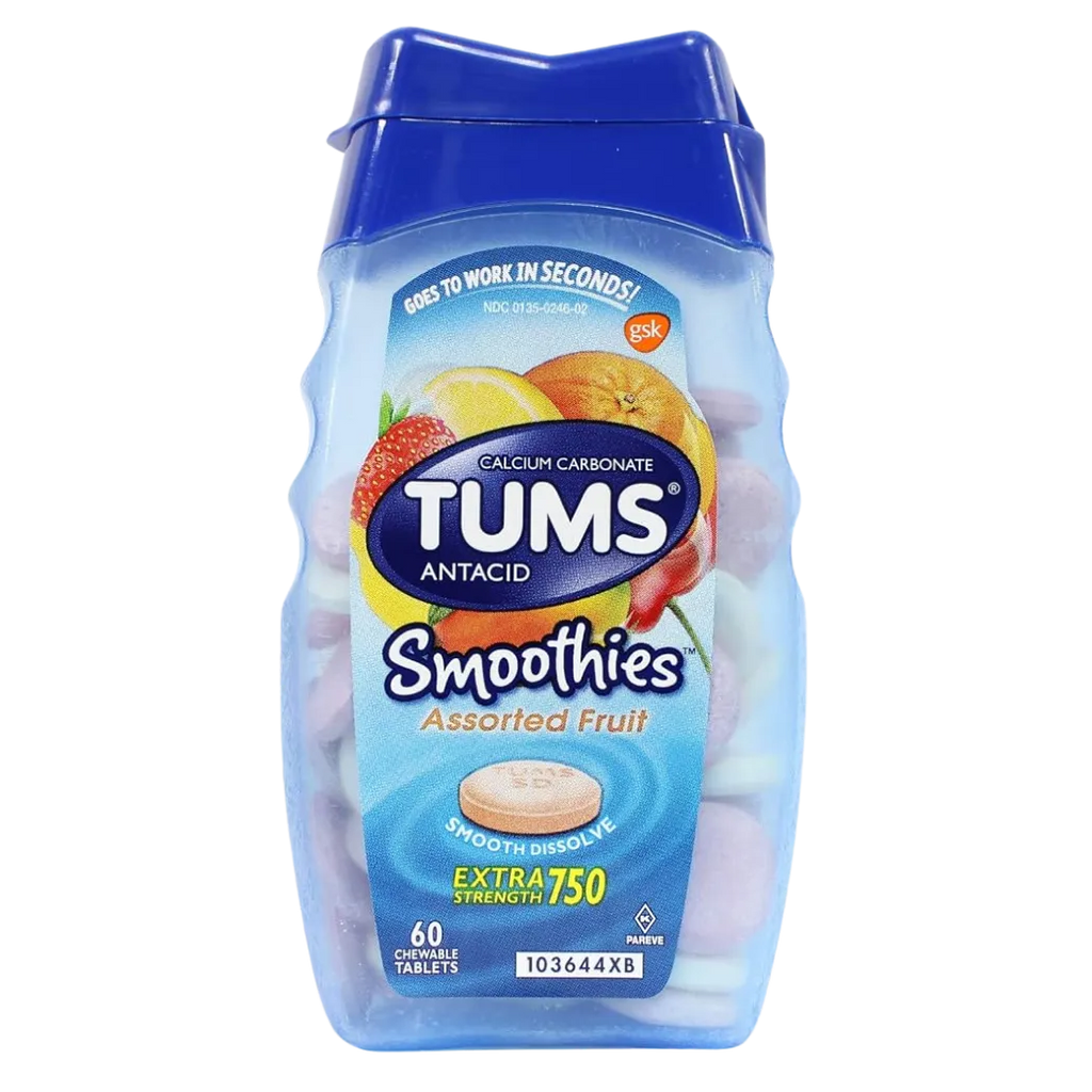 TUMS Surtidas 60Tablet