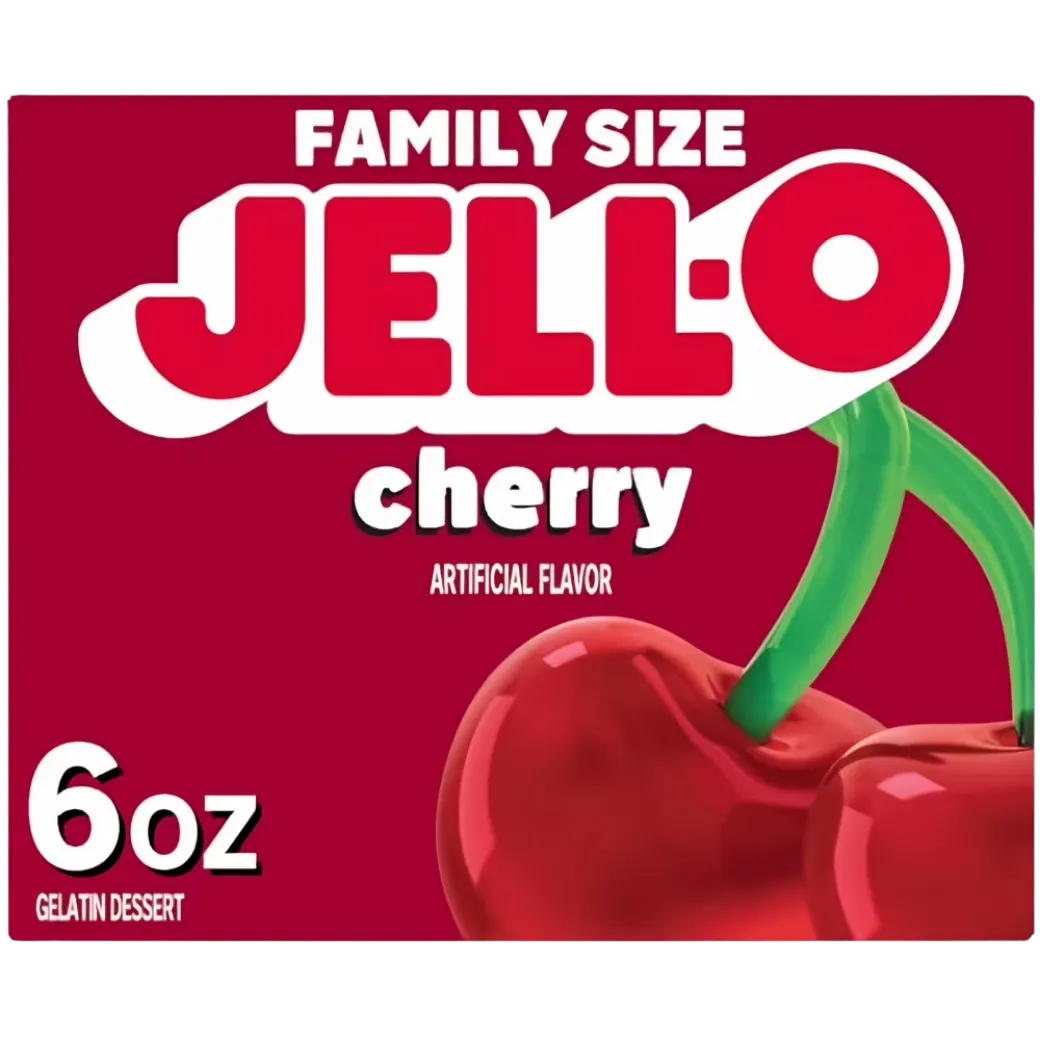 JELL-O Gelatin Cherry 6 oz