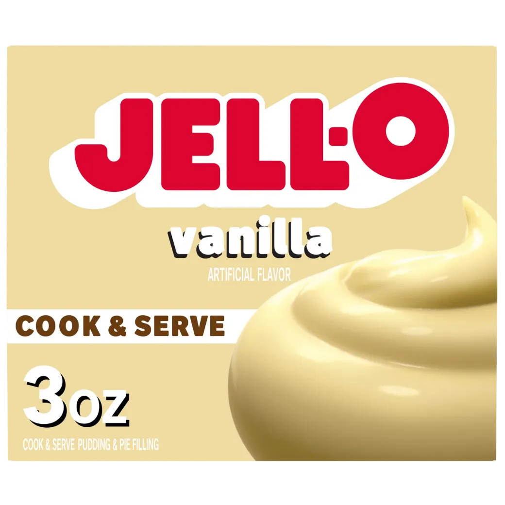 JELL-O Vainilla Cook&Serve 3 oz