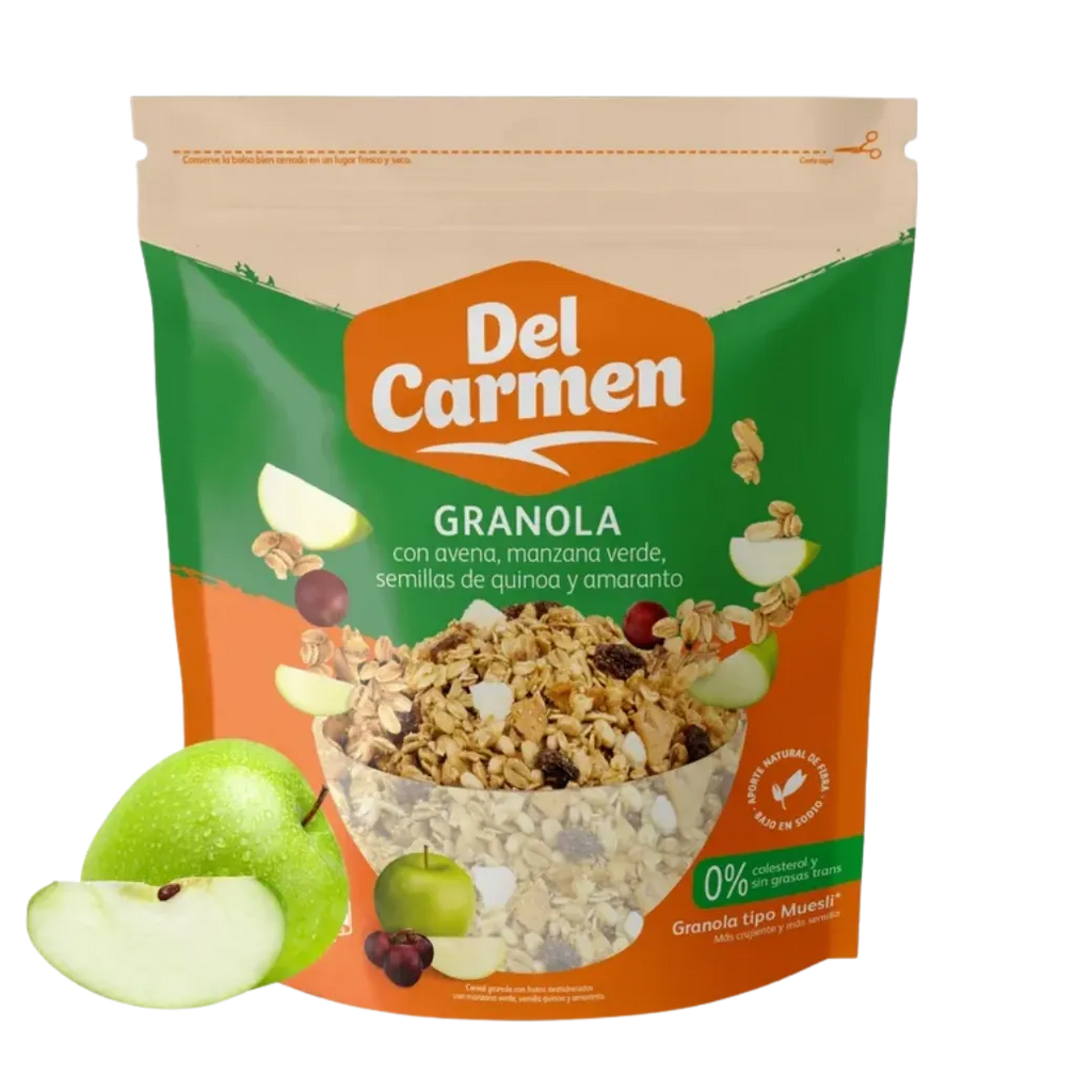 DEL CARMEN GranolaManzana 350g