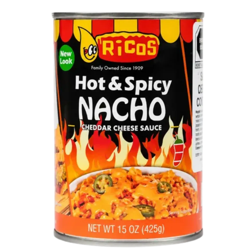 Ricos Hot&Spicy Cheddar Cheese 425g