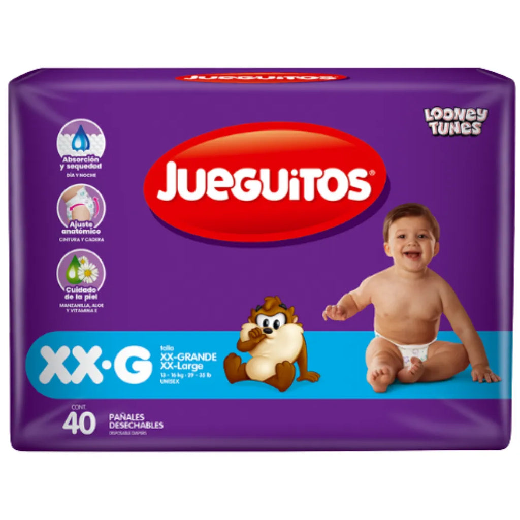 Jueguitos Pañal XXG 44und