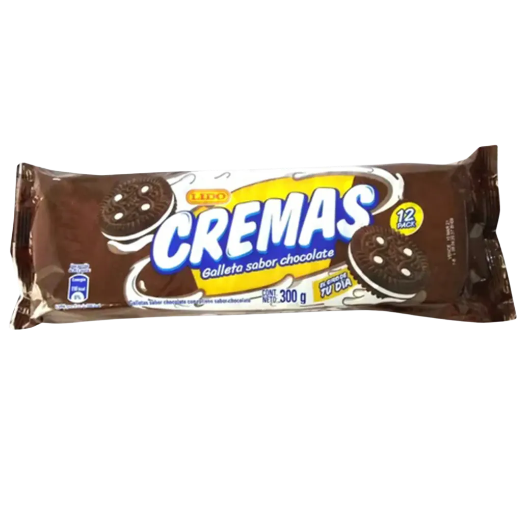 LIDO GalletaCrema Chocolat12Pk