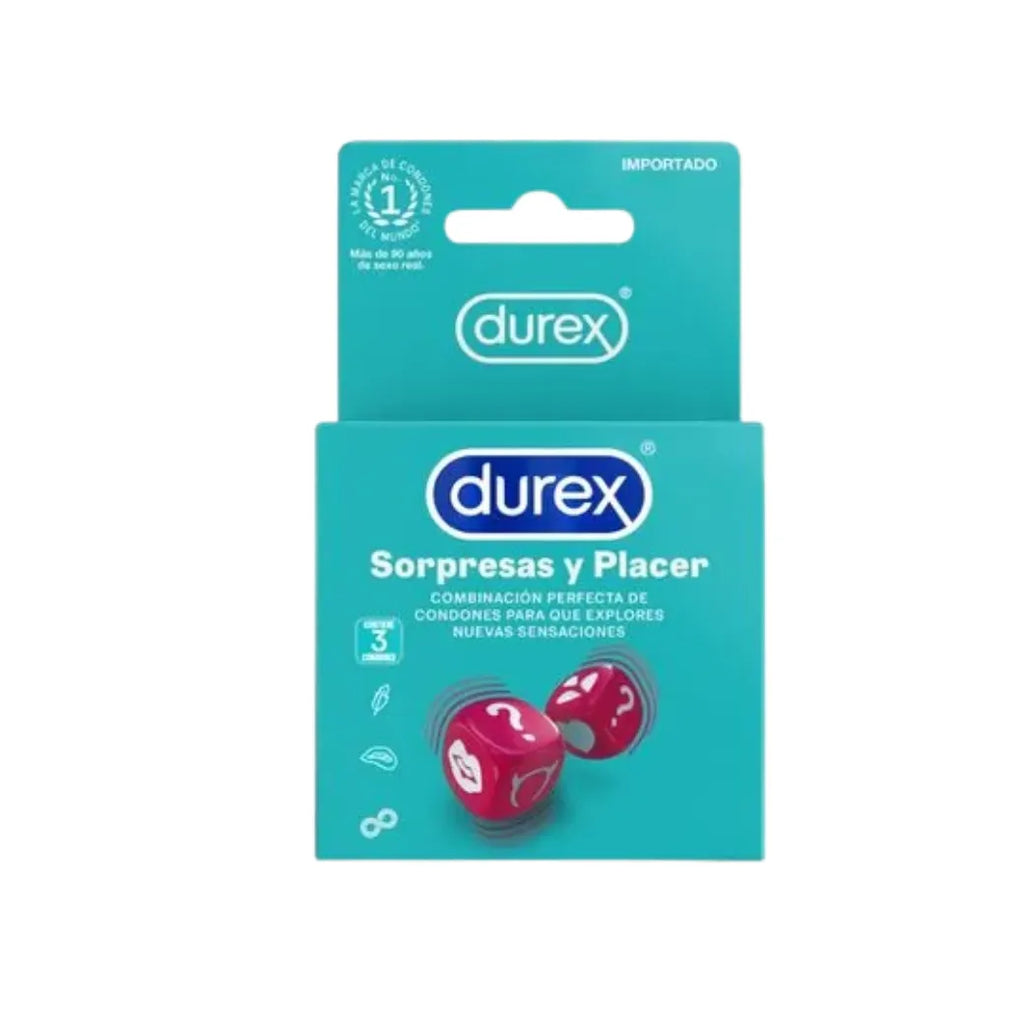 DUREX CondonLatexLubri 3pk