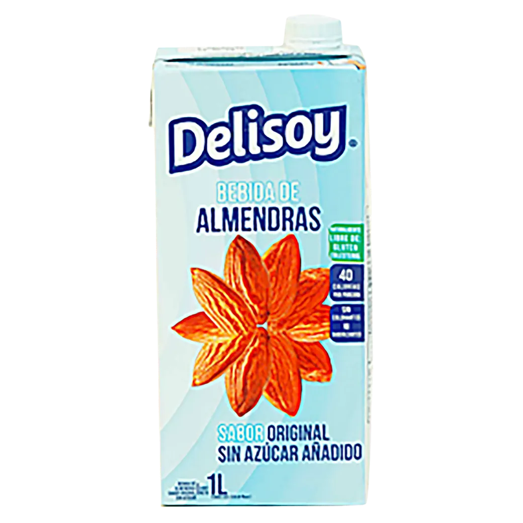 Delisoy Almendras S/Azu 1L