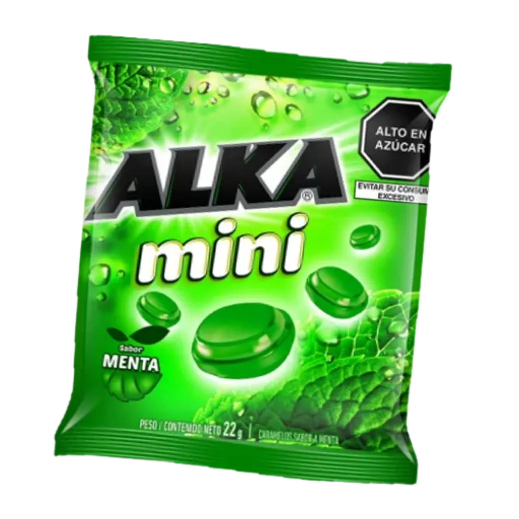 Arcor Alka Mini Menta 20g