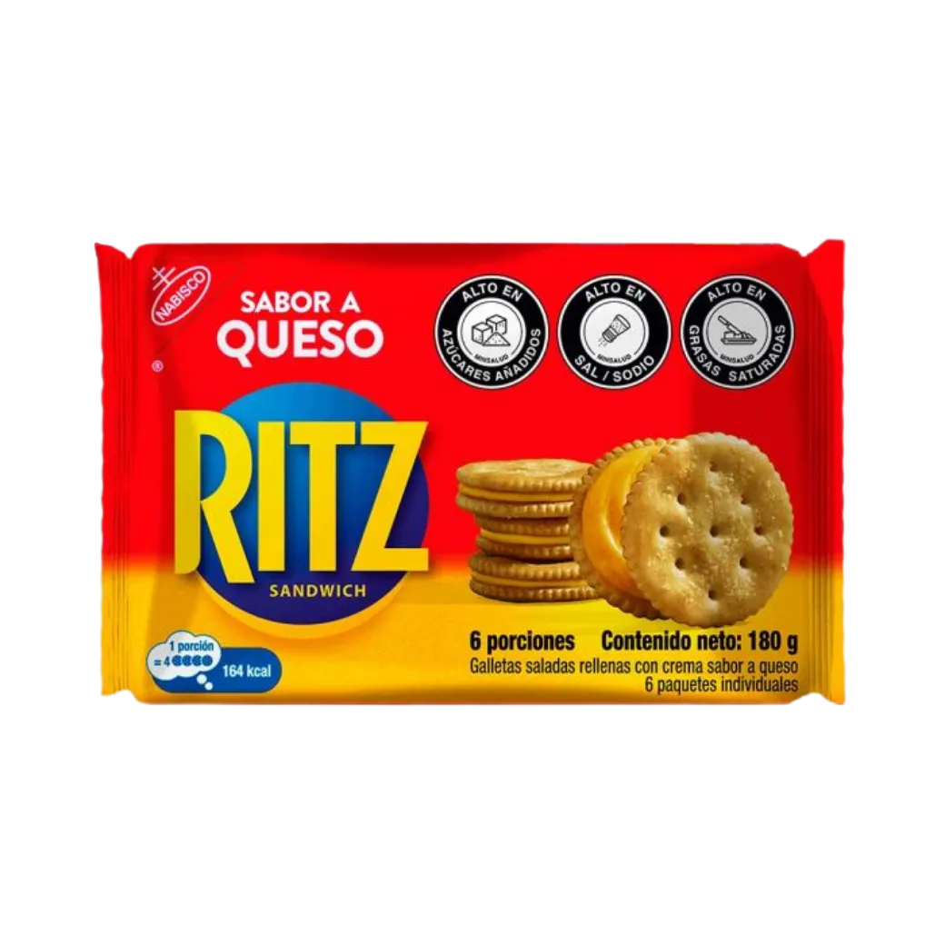 NABISCO Ritz SandwichQueso 6Un