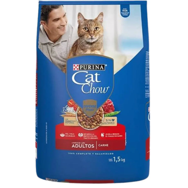 PURINA Cat Chow AdulCarne 1.5kg