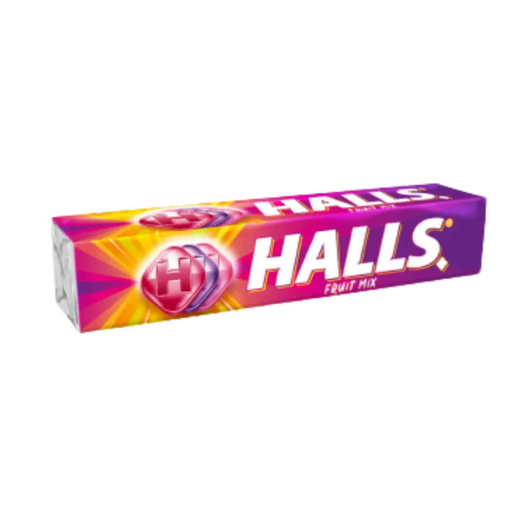 HALLS Menthol Fruit Mix 5.2gr