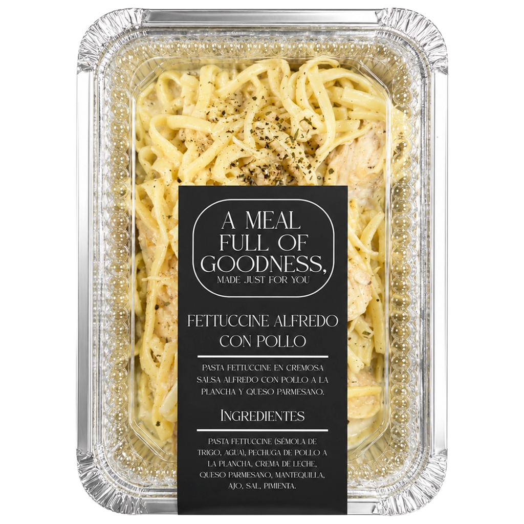 SANSUR Fettuccine Alfredo Pollo Un