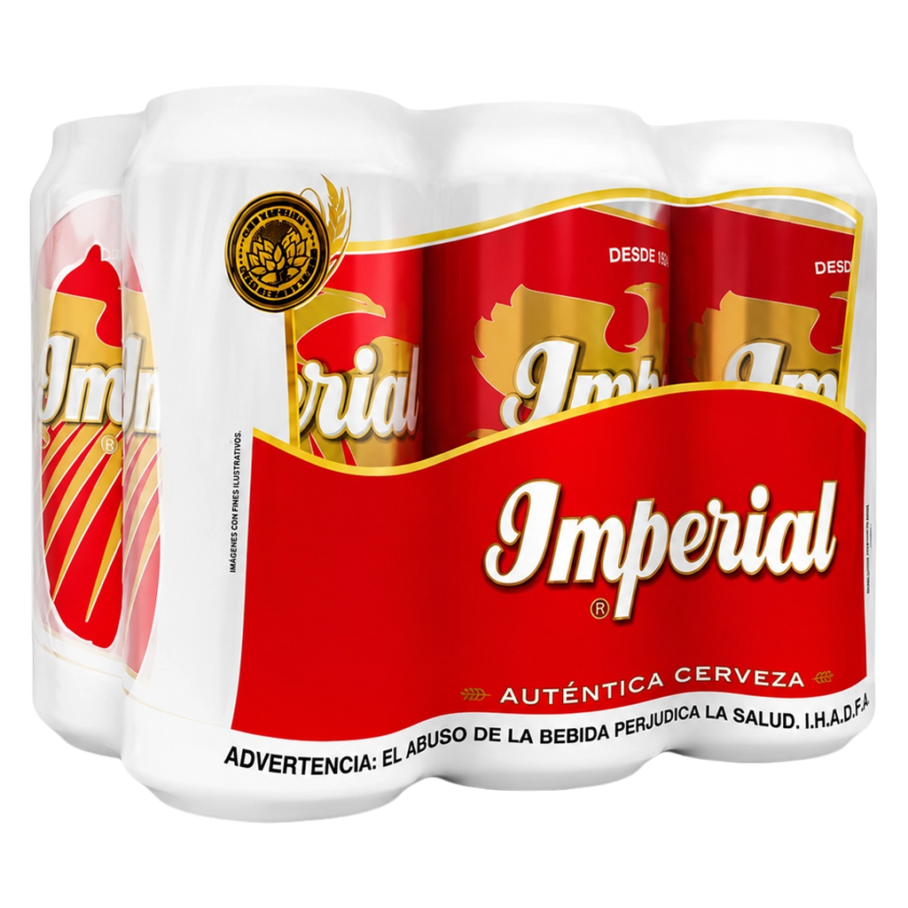 IMPERIAL Cervez Lata 16oz 6pk
