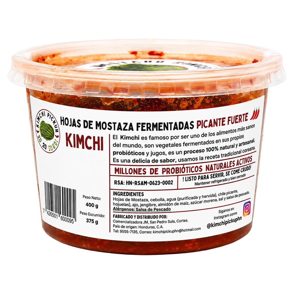 KIMCHI Hoja deMostaza FermPica 400g