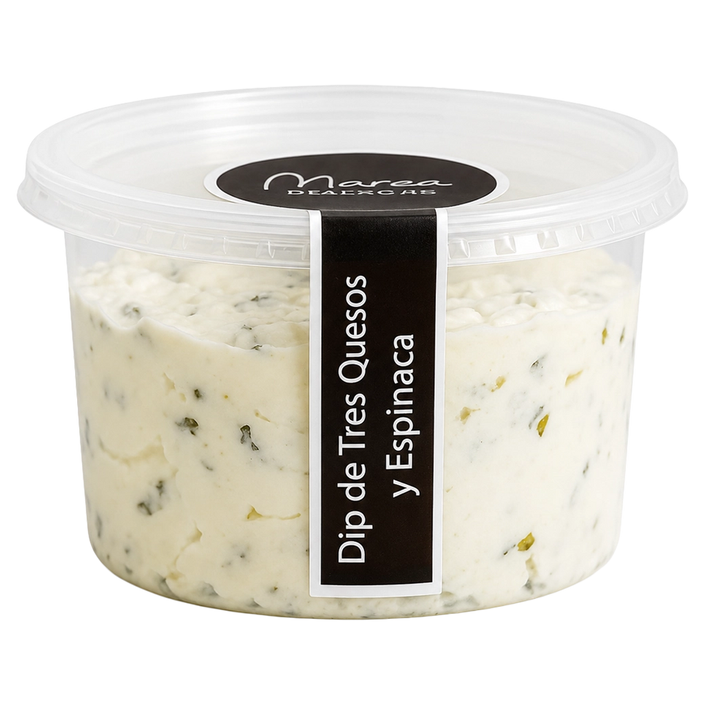Mozza Dip 3 Queso y Espinaca 12oz