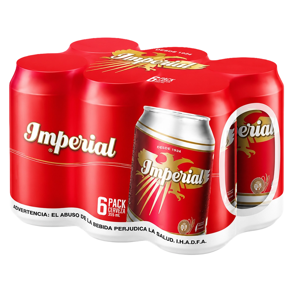 IMPERIAL Cerveza Lata 12oz 6Pk