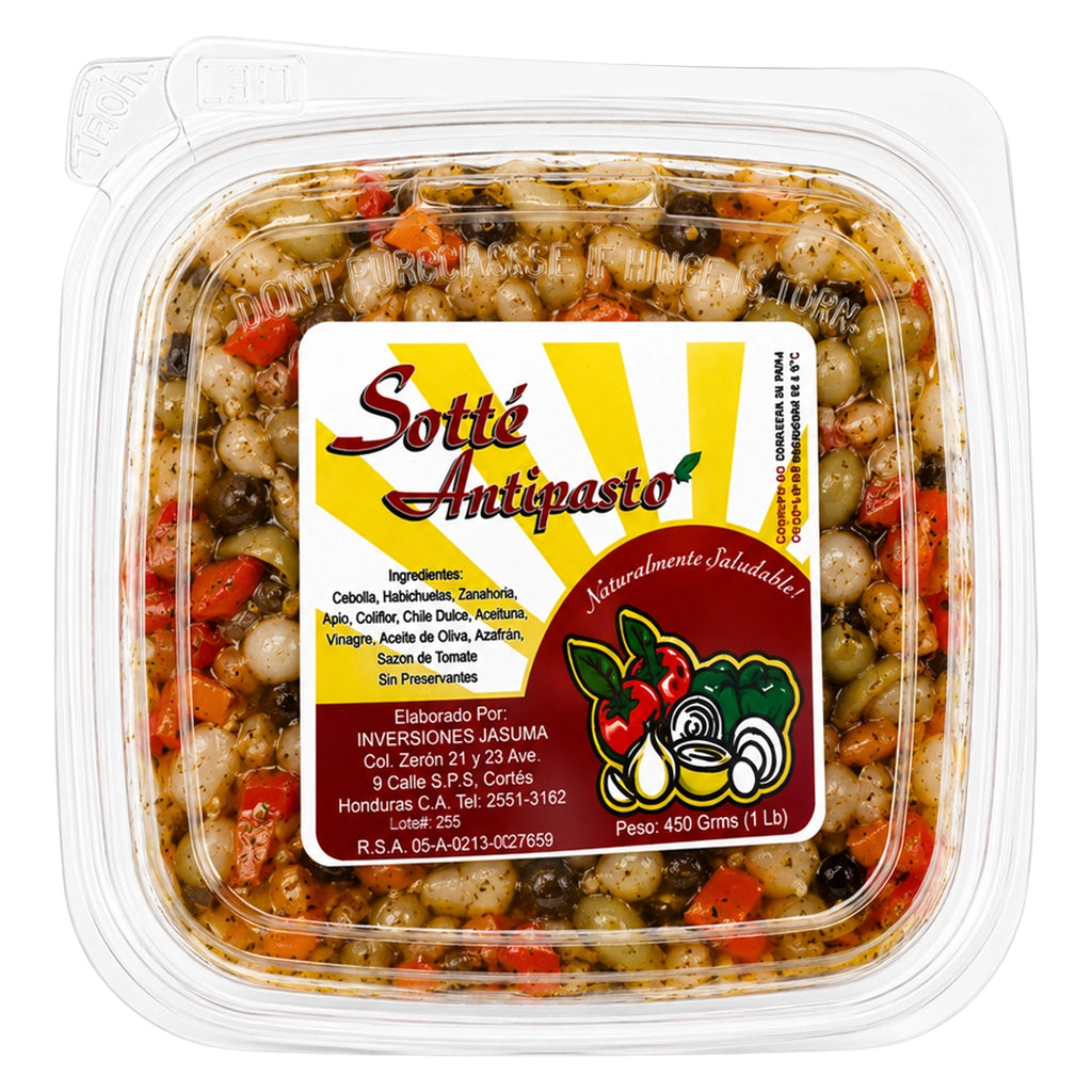 SOTTE ANTIPASTO 450 GRMS