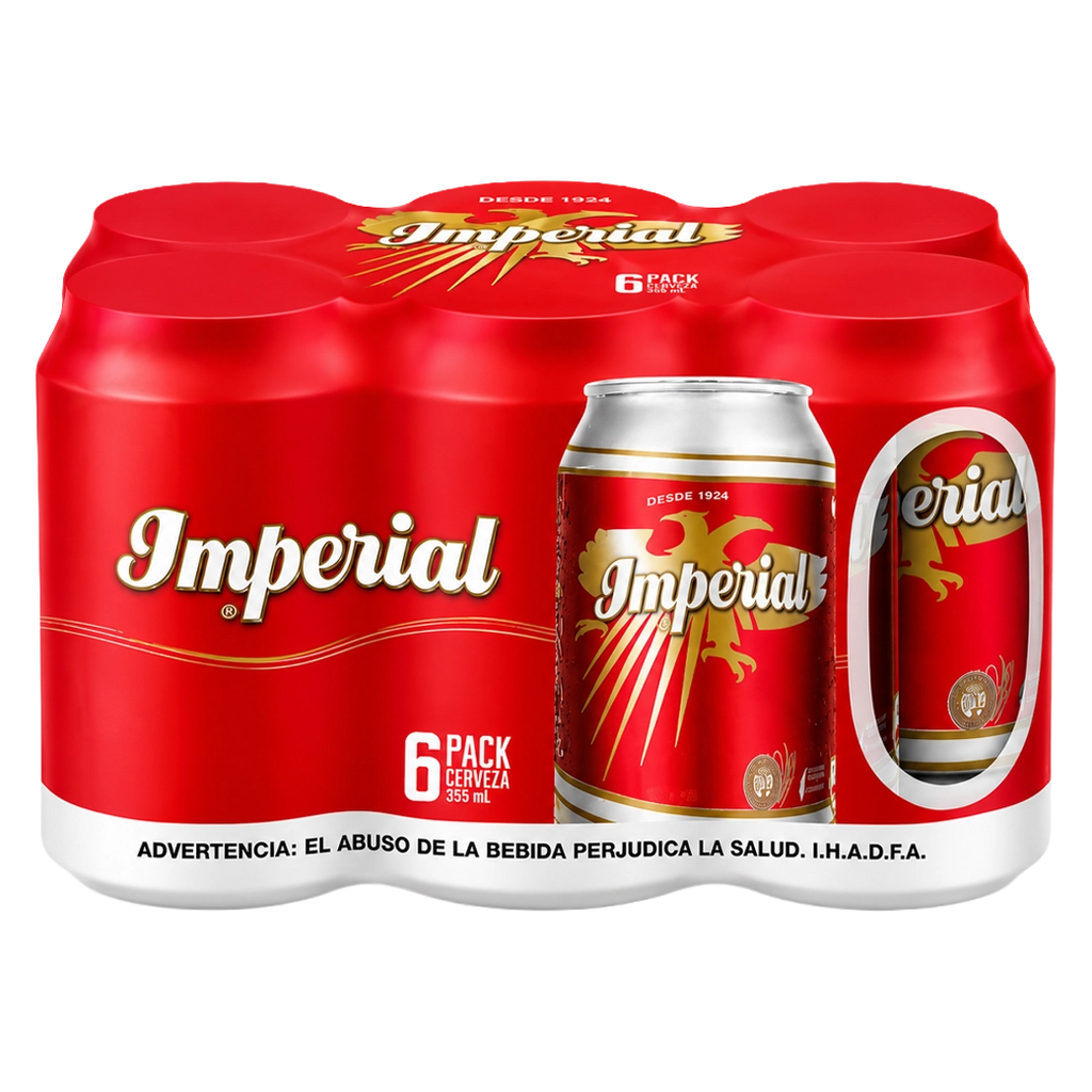 IMPERIAL Cerveza Lata 12oz 6Pk