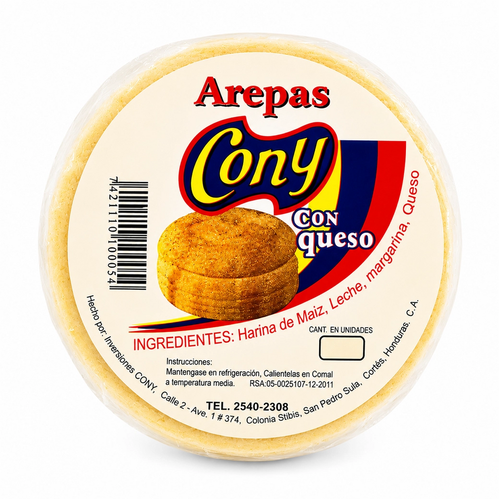 CONY Arepas C/Queso