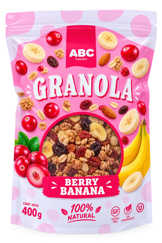 ABC GranolaBerryBanana 400g
