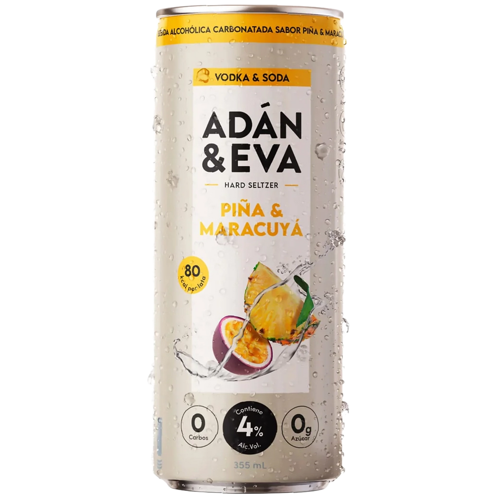 ADAN&EVA Seltzer PiñaMaracuya 355ML