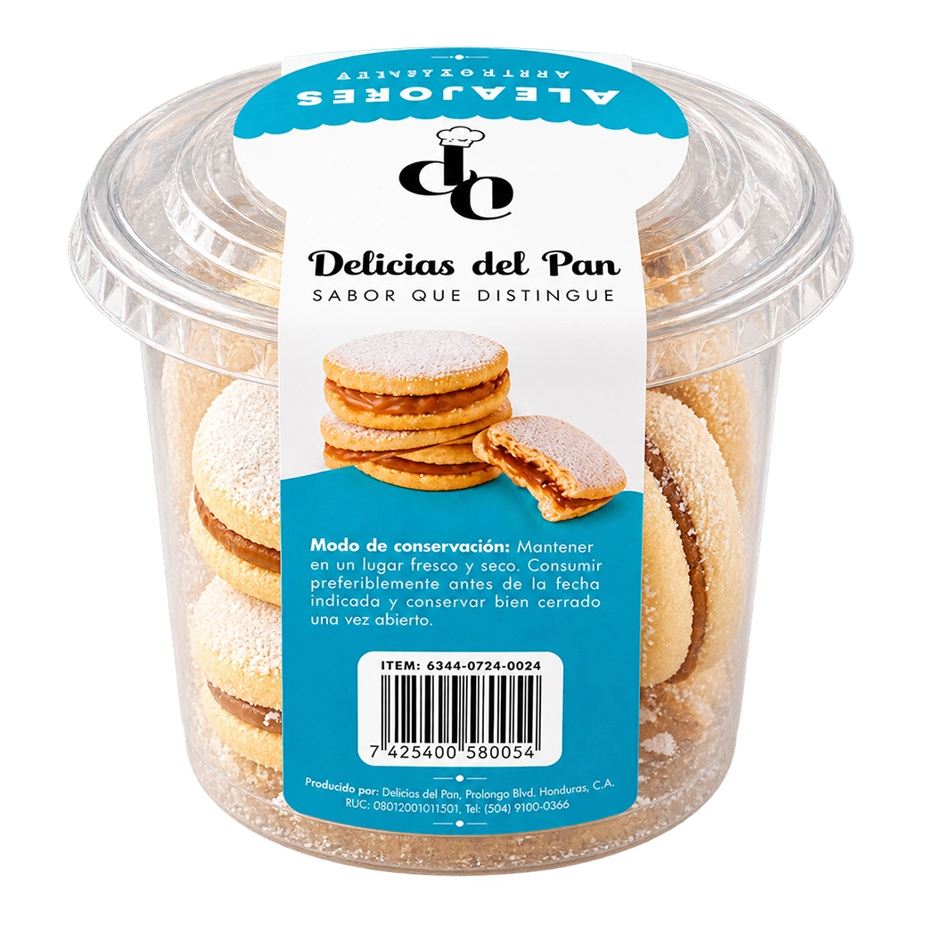 Delicias del Pan Alfajores 24g