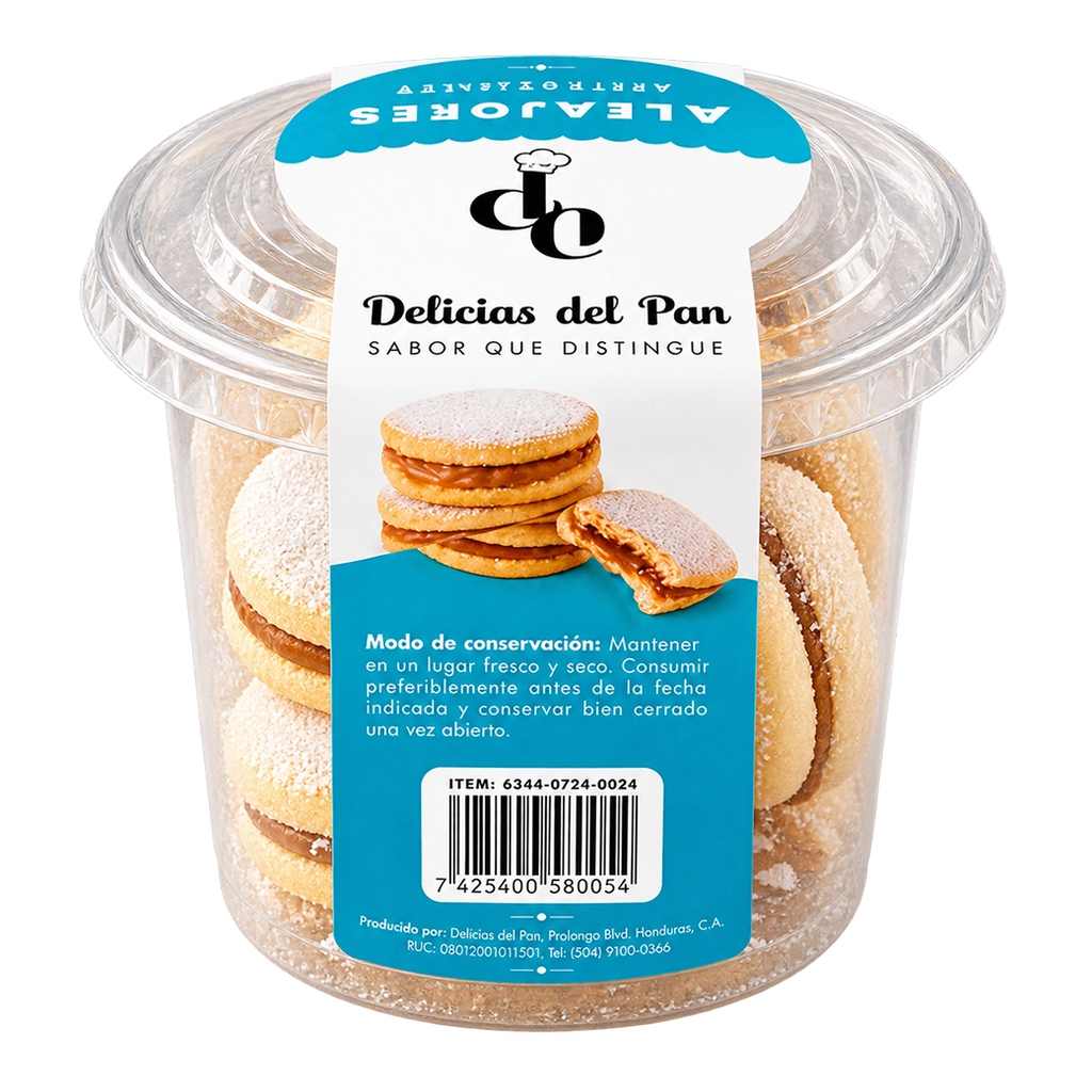 Delicias del Pan Alfajores 24g