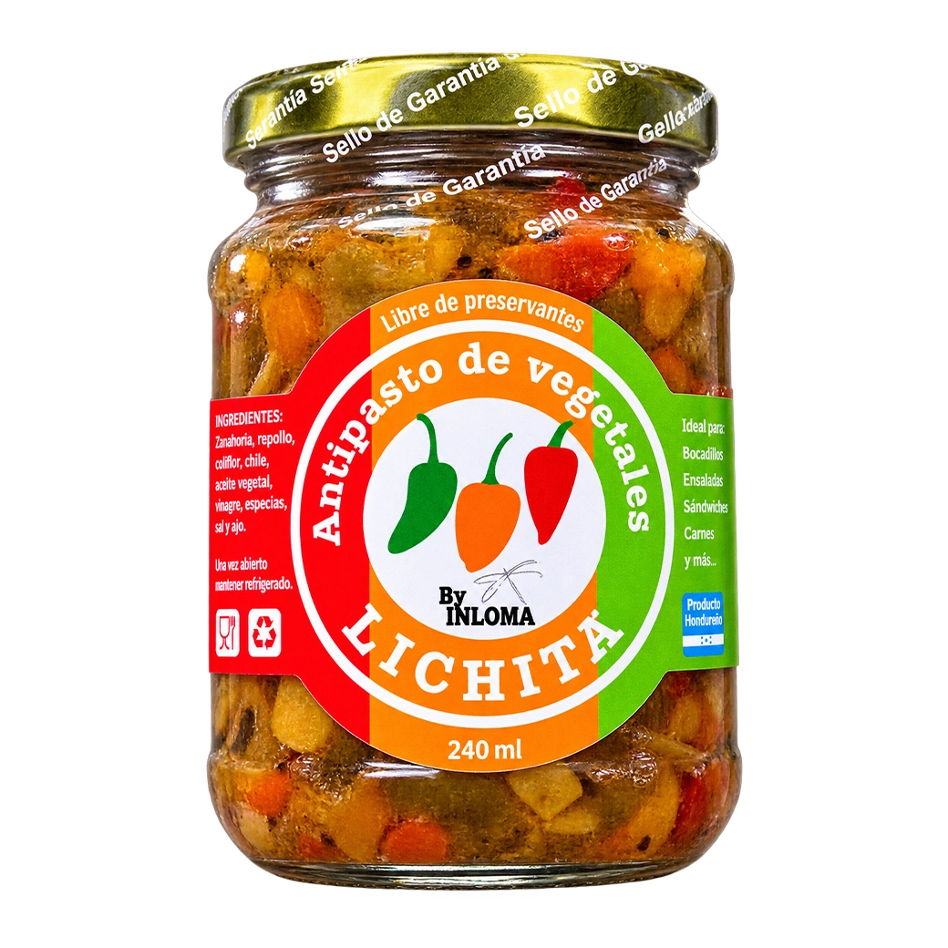LENCHILA Antipasto Vegetales 8 oz
