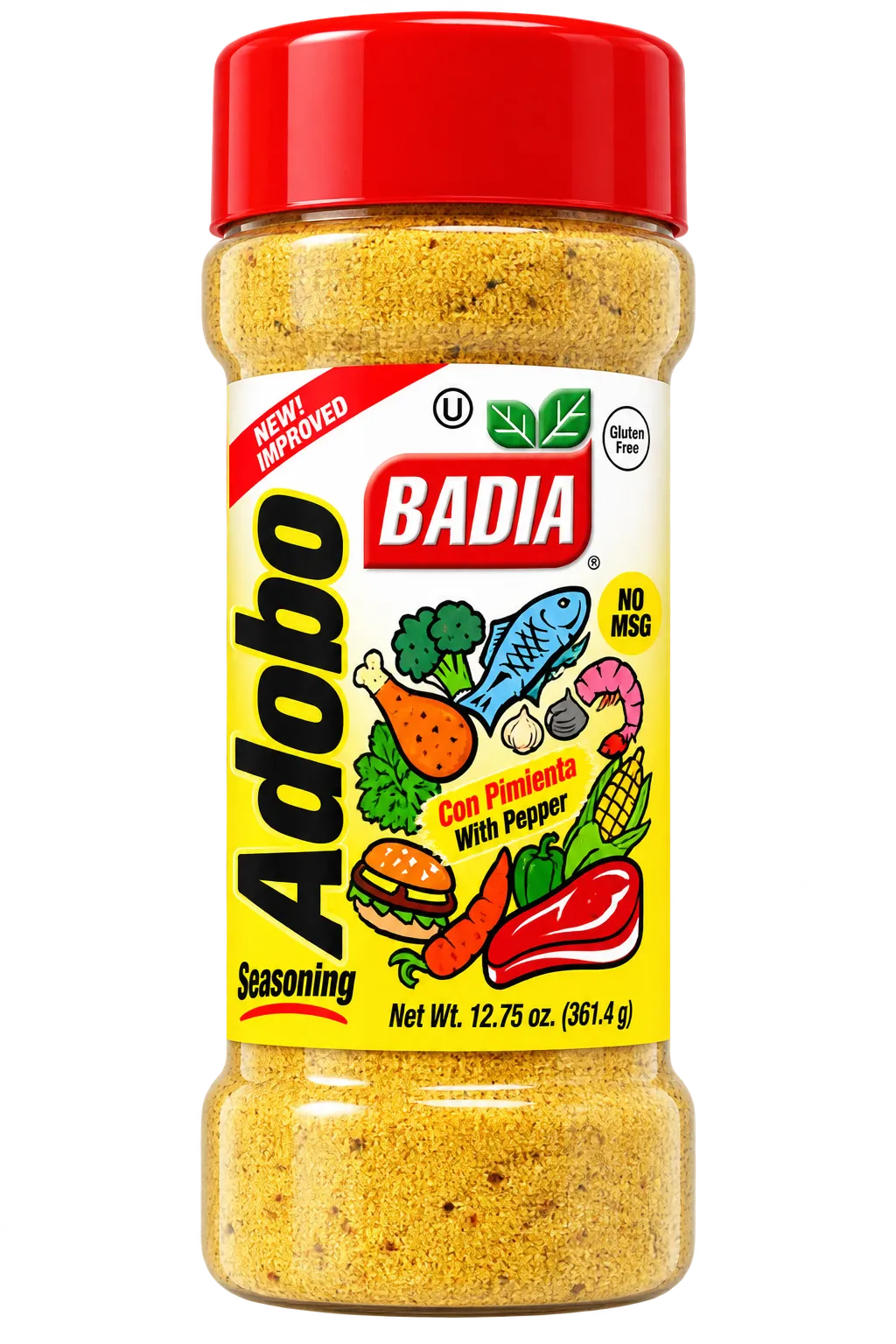 BADIA Adobo Con Pimienta 12.75OZ