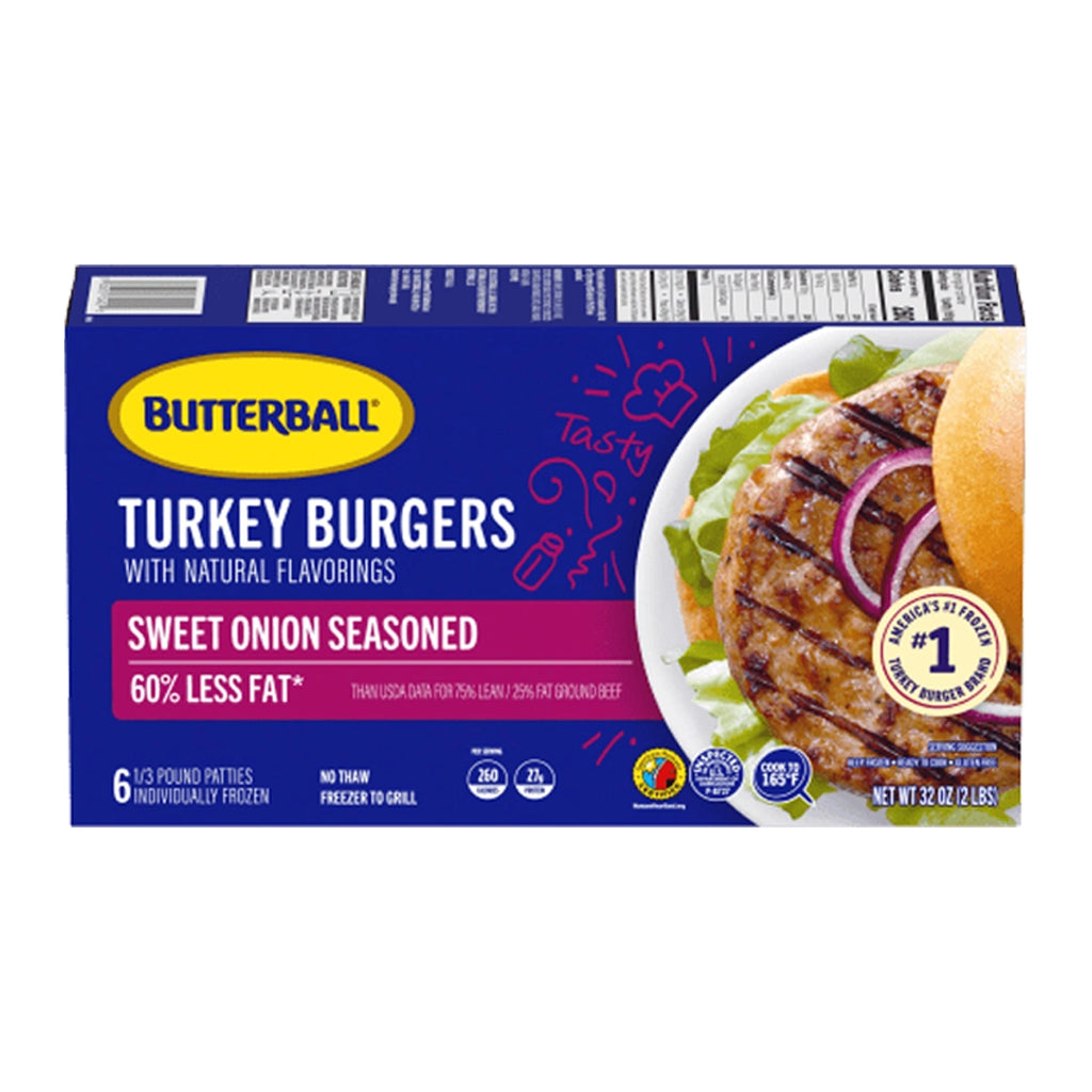 BB Turkey Burg Sweet Onion 32 oz