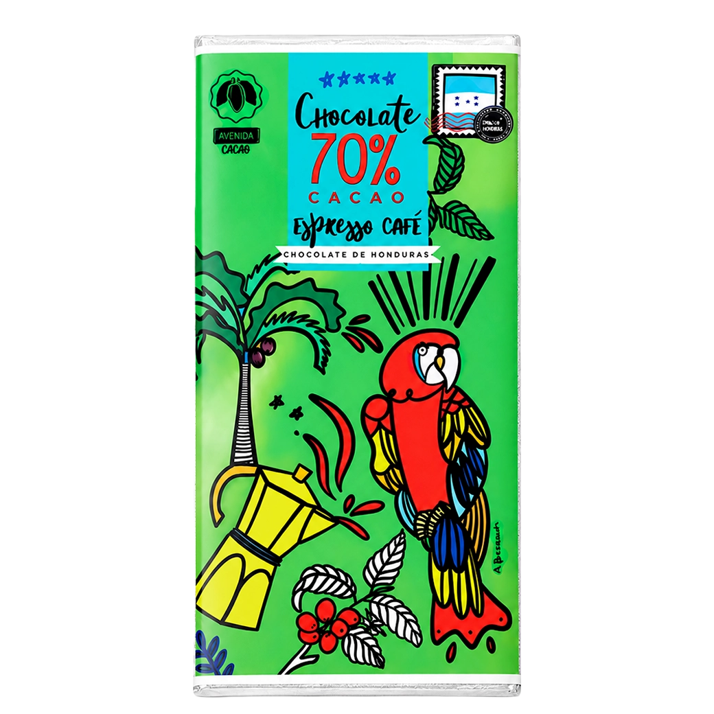 AVENIDACA BarrChoc70%Cacao60g