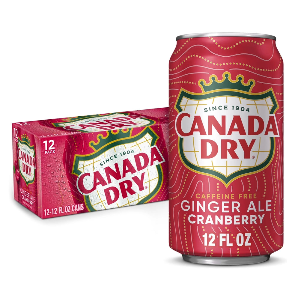 CANADA DRY CranberryGngr 12 oz