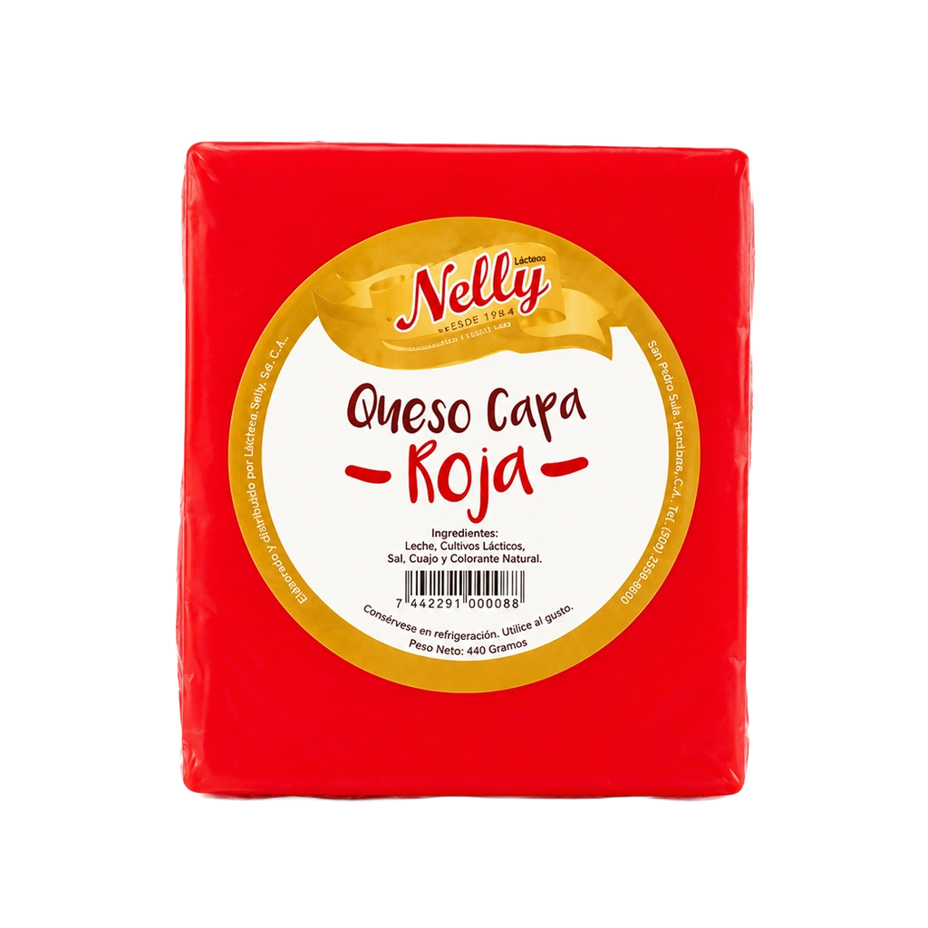 NELLY Queso S/Seco Capa RojaLb