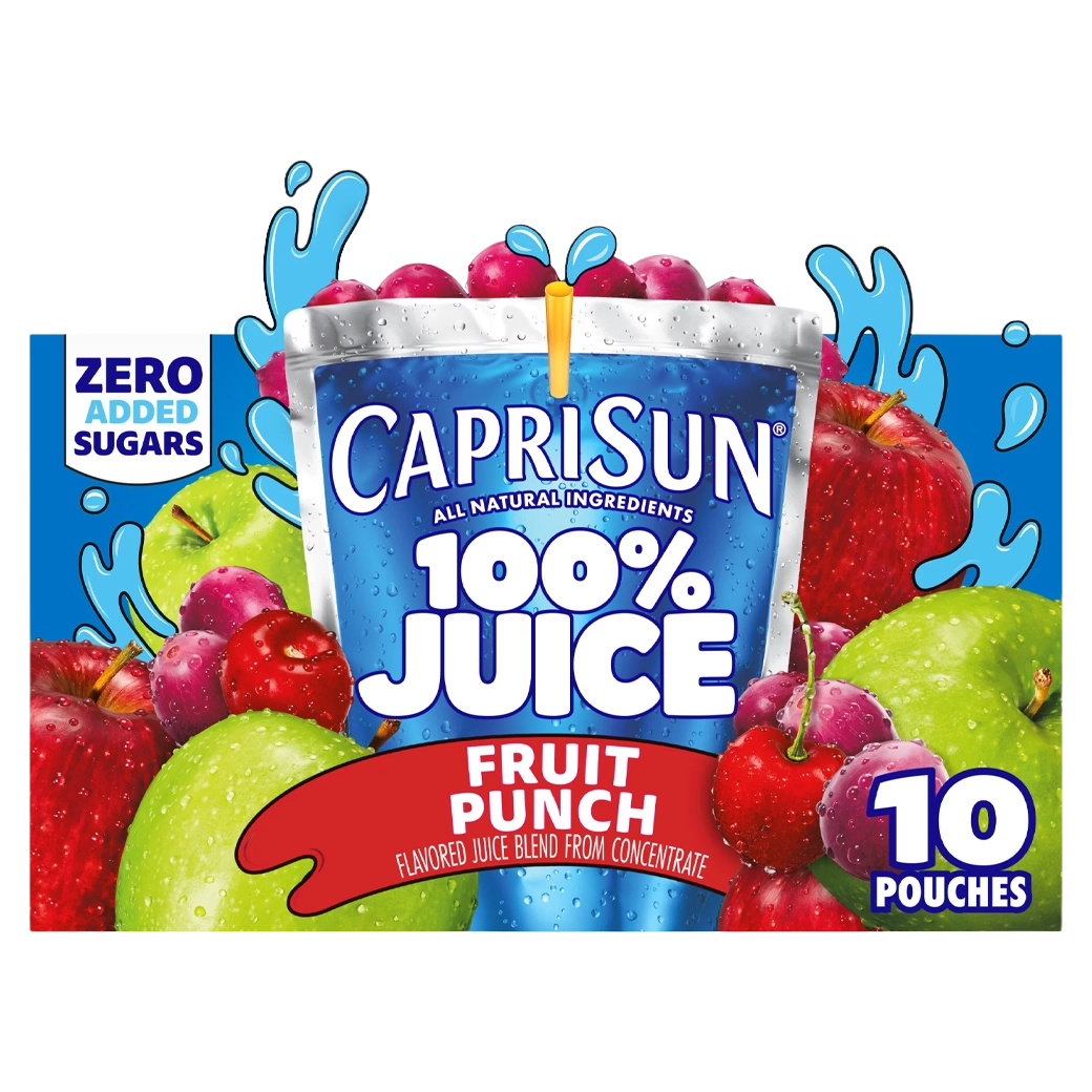 CAPRI-SUN Fruit Punch 100% 10und