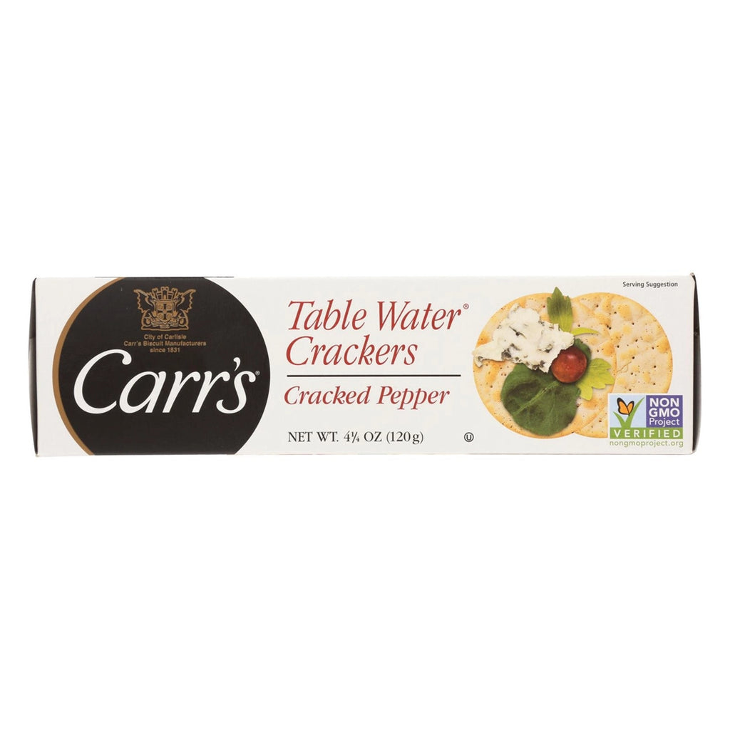 CARR'S Cracked Pepper 4.25 oz